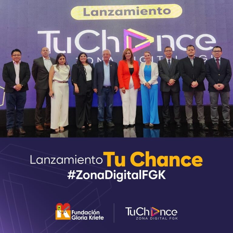 Fundación Gloria Kriete y GIZ lanzan la plataforma de oportunidades TuChance